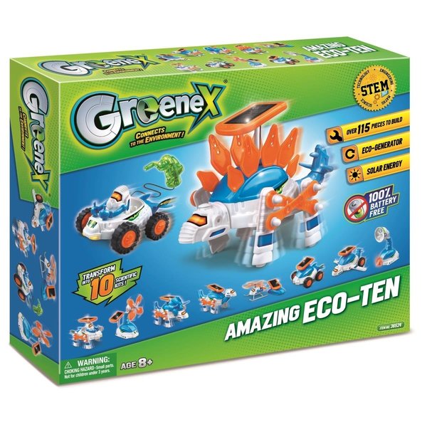 Tedco Amazing Eco 10 Solar Energy Science Kit for 8  Up Years Old 36524